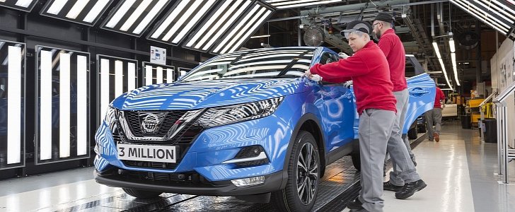 Nissan Celebrating 3 Millionth Qashqai in Britain Is Bittersweet