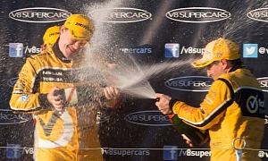 Nissan Claims First V8 Supercars Win