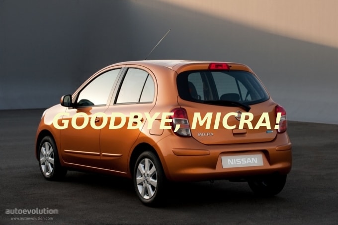 Micra says goodbye to the UK