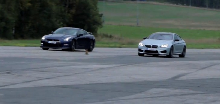 BMW M6 Gran Coupe vs GT-R