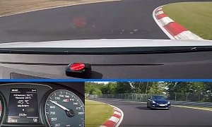 Nissan GT-R Chases Insane Leon Cupra on Nurburgring, Can't Get Past