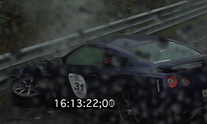 Nissan GT-R Crashes at Unlim 500+ in the Rain