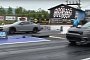 Nissan GT-R Drag Races Dodge Charger Hellcat, Fight Is Brutal