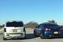 Nissan GT-R Drag Races Twin-Turbo Jeep Grand Cherokee SRT, Street Fight Is Lit
