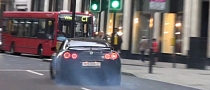 Nissan GT-R Arab Drifting in London Again