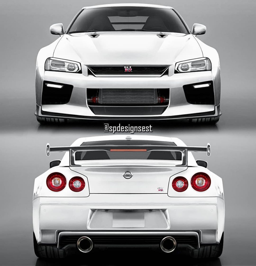 2020 Nissan GT-R Nismo Gets R34 Face Swap, Looks Like a Perfect Match -  autoevolution