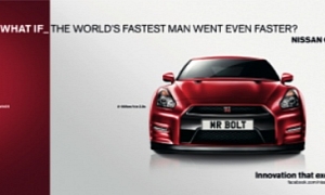 Nissan GT-R Gets Usain Bolt Campaign