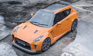 Nissan GT-R "Hyper Hatch" Looks Like a Compact Supercar Killer in Quick Render