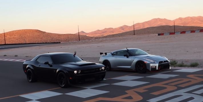 Nissan Gt R Nismo Drag Races Dodge Demon Things Get Complicated Autoevolution