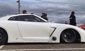 Nissan GT-R Pro Mod Drag Racer Is a 5-Second Car