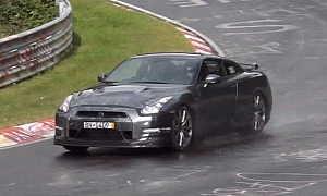Nissan GT-R Prototype Spied Testing at Nurburgring