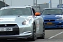 Nissan GT-R R35 vs R34 Sound Battle