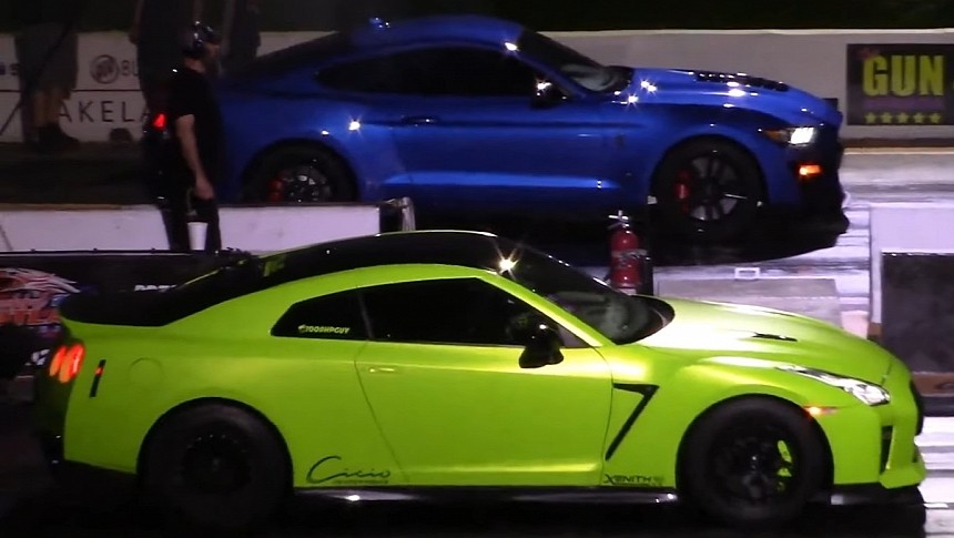 Nissan GT-R vs. Ford Mustang Shelby GT500
