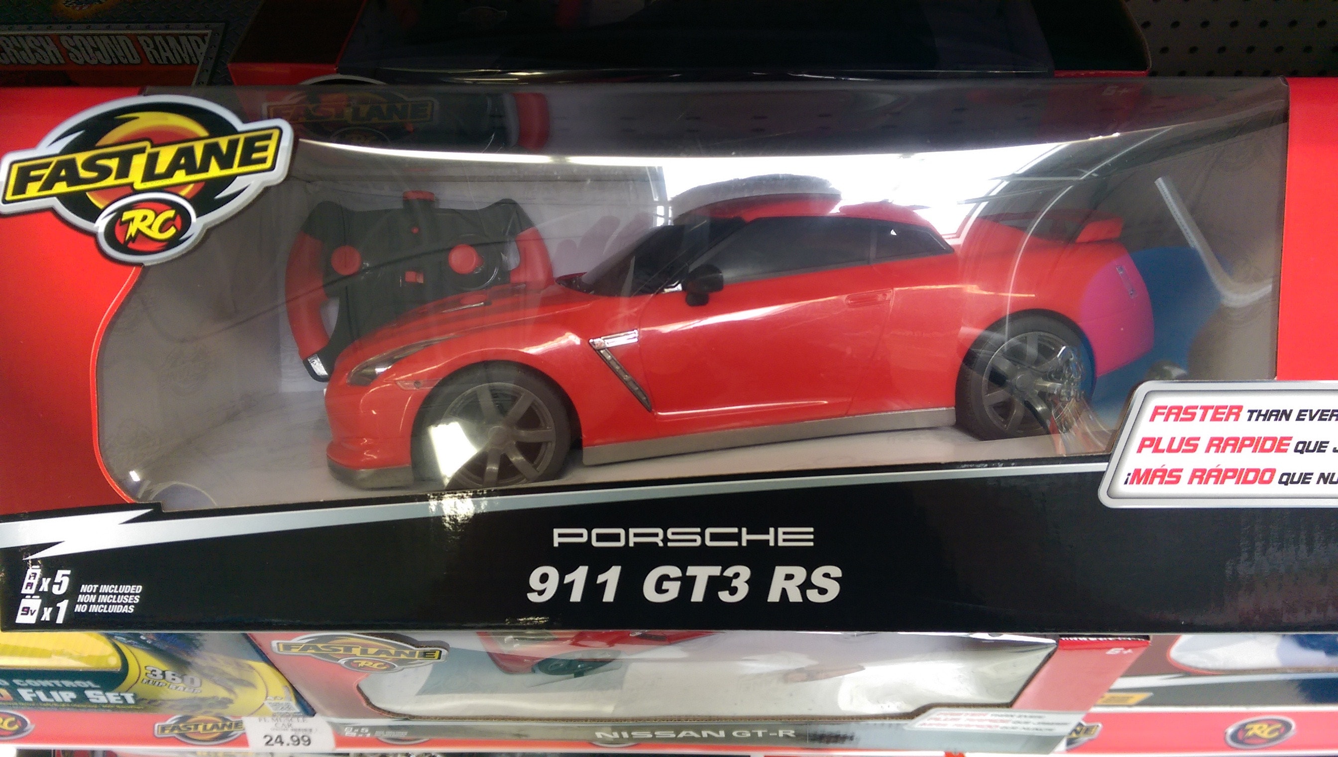 Nissan Gt R Rc Car Packed In Porsche 911 Gt3 Rs Box Is A Humiliating Mistake Autoevolution