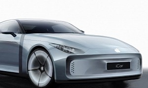 Nissan GT-R Turned Into iPhone-Inspired Apple Car in Unexpected Rendering