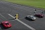 Nissan GT-R, Ferrari 458 Speciale and McLaren 650S Do a Drag Race