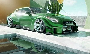 Nissan GT-R "Wonder Wagon" Is Out for Supercar Blood in Polished Rendering