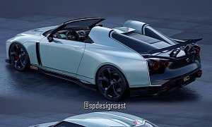 Nissan GT-R50 Roadster Looks Flawed But Gorgeous
