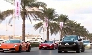 Nissan Juke-R Dubai Race Official Video Staged?