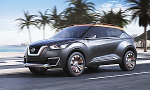 Nissan Kicks SUV to Debut in 2016 as the Official Car of the Olympics in Rio de Janeiro