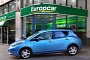 Nissan Leaf Available as Rental Car in Paris and London