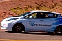 Nissan LEAF Bags First Pikes Peak Electric Production Class Trophy