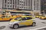 Nissan Leaf EVs Enter Electric Vehicle Taxi Trials