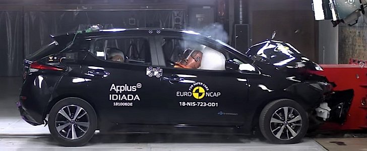 Nissan Leaf get 5 stars in Euroopean crash tests