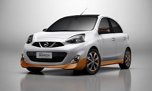 Nissan March Rio 2016 Edition Is a Micra with a Gold Body Kit