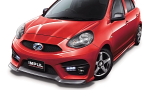 Nissan Micra Goes Bonkers with Impul Body Kit