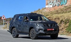 Nissan Navara SUV Spotted Testing with Production Body, Coming in 2017