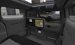 Nissan NV200 New York Taxi Interior Revealed