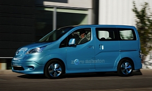 Nissan Officially Puts e-NV200 Van into Production