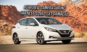 Nissan Recalls Leaf EV Over Potentially Damaged Rearview Camera Wiring Harness