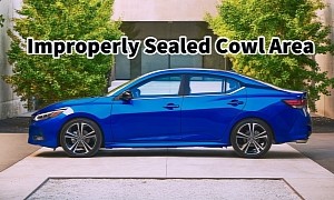 Nissan Recalls the Sentra Over Missing or Improper Seal in the Driver-Side Cowl Area
