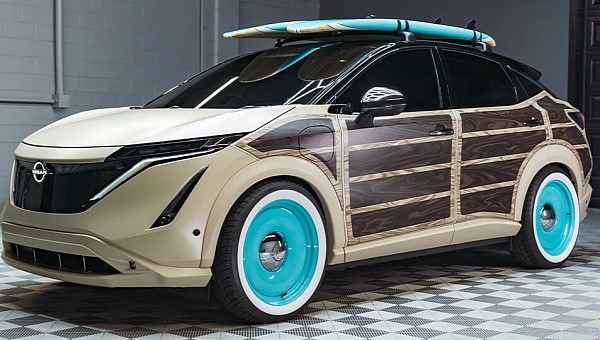 Nissan's Ariya Surfwagon Concept 