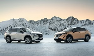 Nissan's Leaf and X-Trail Show Off e-4ORCE System in the Perilous Pyrenees Mountains