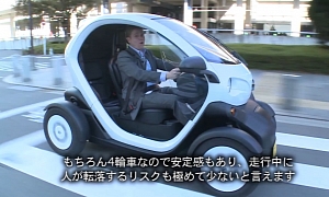Nissan Testing Twizy EV in Japan