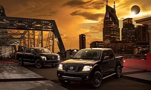 Nissan Titan and Frontier Get Midnight Editions, Look Stealthy
