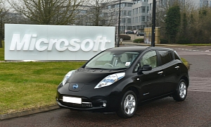 Nissan UK Goes Green with Nissan Leaf EV Purschase