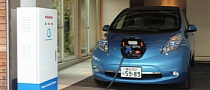 Nissan Unveils Systems That Allow LEAF to Power a House