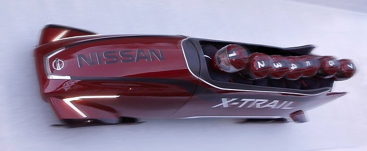 Nissan Unveils World's First 7-Seat Bobsled Inspired by Crossovers