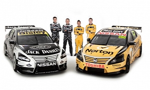 Nissan Unveils V8 Supercars Vehicles, Moffat & Caruso Join the Team