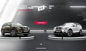 Nissan Website Pits New X-Trail Against Japanese and German Rivals