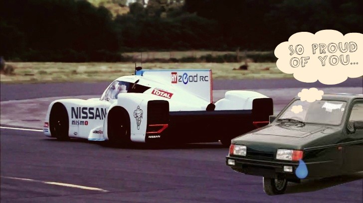 Nissan ZEOD RC at Top Gear