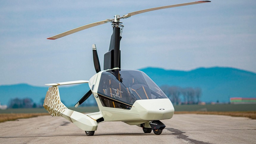 Nisus gyrocopter by Jokertrike