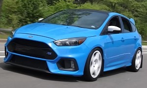 Big-Turbo Ford Focus RS With Drift E-Brake Sounds Better Than the Older MK2 RS