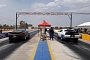 Nitrous Dodge Challenger Hellcat Drag Races Nitrous Chevy Camaro ZL1