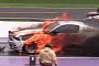 Nitrous Ford Mustang Explodes into Flames at Drag Race, Burns Down