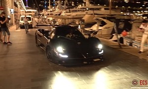 No EV Biggie: Lewis Hamilton Drives Loud Zonda 760 LH After Superstar Yacht Fun